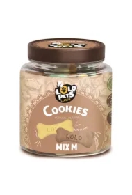 Ciastka dla psa kości M Mix w słoikach