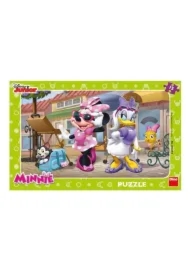 Puzzle ramkowe 15 el. Minnie na Montmartre