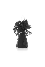 Ciężarek papierowy do balonów czarny