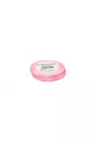 Wstążka satynowa w kropki różowa