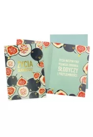 Karnet B6 Życia słodkiego figi