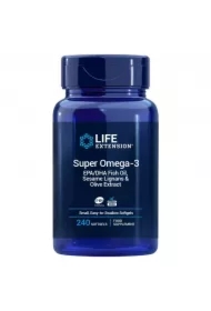 Super Omega-3 EPA/DHA z Lignanami Sezamowymi i Ekstraktem z Oliwek Suplement diety