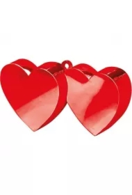 Ciężarek do balonów foliowych czerwony