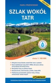 Mapa turystyczna - Szlak Wokół Tatr laminowana