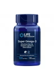 Super Omega-3 EPA/DHA z Lignanami Sezamowymi i Ekstraktem z Oliwek Suplement diety