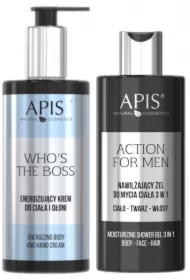 Zestaw męskich żeli do mycia ciała pod prysznic