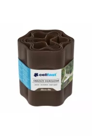 Obrzeże ogrodowe brązowe 20 cm x 9 m