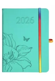 Kalendarz 2026 B6 tygodniowy Hip Hop miętowy