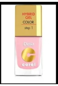 Coral Hybrid Gel 04 Róż pastelowy Emalia do paznokci