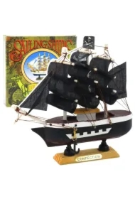 Model kolekcjonerski Statek Żaglowiec Piracki czar