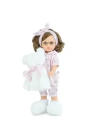 Lalka hiszpańska Marina Pijama party z kocykiem