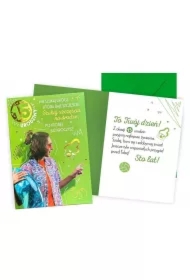 Karnet Urodziny 15 chłopak