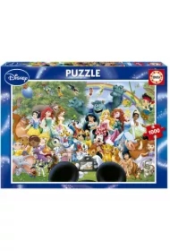 Puzzle 1000 el. Cudowny świat Walta Disney'a