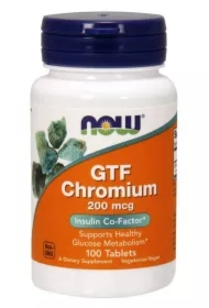 GTF Chromium - Chrom GTF 200 mcg Suplement diety