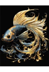 Malowanie po numerach - Magiczna Ryba