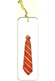 Zakładka do książki krawat G07 41A 195 czerwony