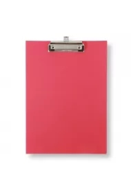 Deska A4 z klipem premium czerwona