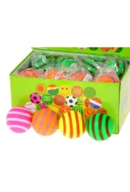 Piłeczka piankowa twarda 6,3cm MIX