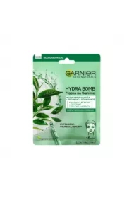 Nawilżajaca maska do twarzy na tkaninie z ekstraktem z zielonej herbaty