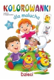 Wielkanoc. Kolorowanki dla malucha