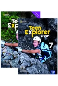 Pakiet Teen Explorer New 7 NEON. Podręcznik i zeszyt ćwiczeń do języka angielskiego dla klasy czwartej szkoły podstawowej