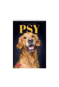 Kalendarz 2026 A3 wieloplanszowy Psy