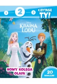 1, 2, 3, czytasz Ty! Poziom 2. Nowy kolega Olafa. Disney Kraina Lodu
