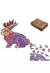 Puzzle drewniane M 150 el. Jackalope