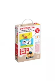 CzuCzu Zwierzątka Zabawy kreatywne z pisakiem zmazywakiem 3+