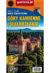 Mapa tur. - Góry Kamienne i Wałbrzyskie lam