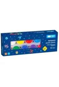 Farby plakatowe Pixi Planet 12 kolorów Happy Color