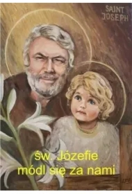 Magnes na lodówkę - Św. Józef