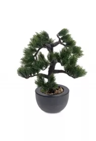 Drzewko Bonsai sztuczne 31 cm iglaste