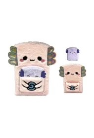 Notes pluszowy z etui i notesem mini Axalotl MEMO131