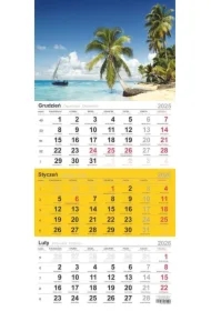 Kalendarz 2026 trójdzielny