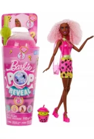 Barbie Pop Reveal. Lalka Jagoda Bubble Tea
