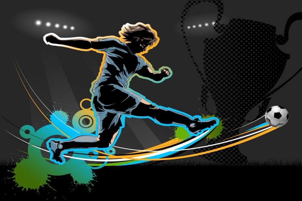 Fototapeta piłka nożna 110a