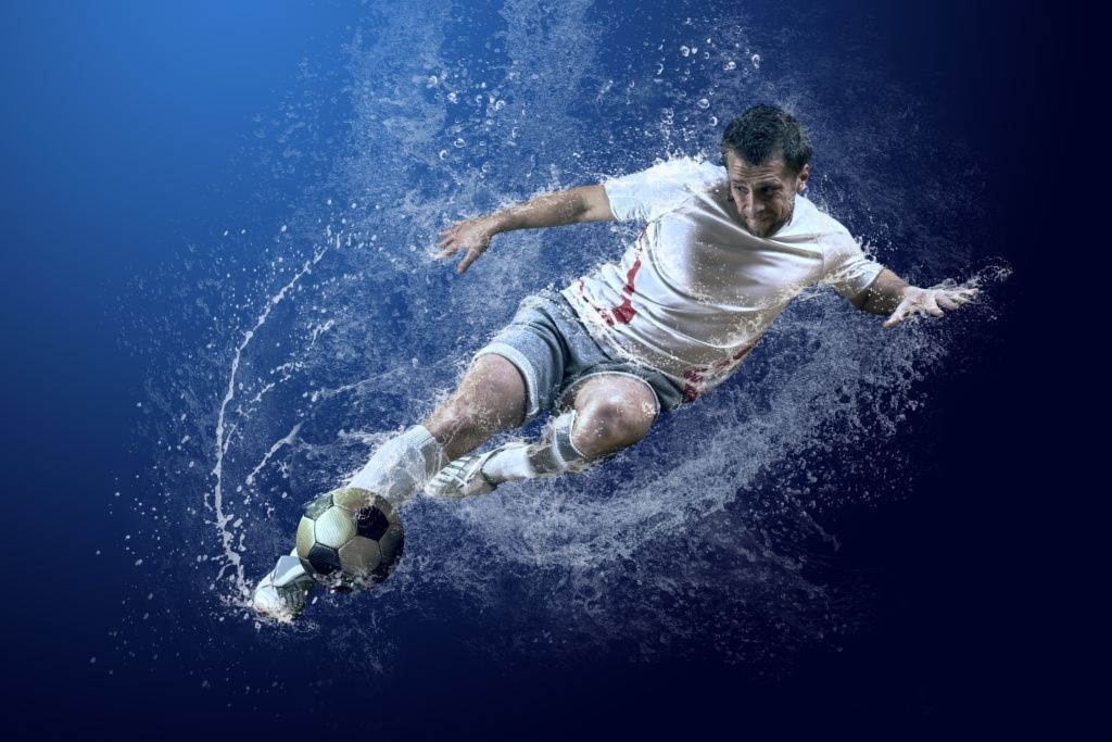 Fototapeta piłkarz 119a