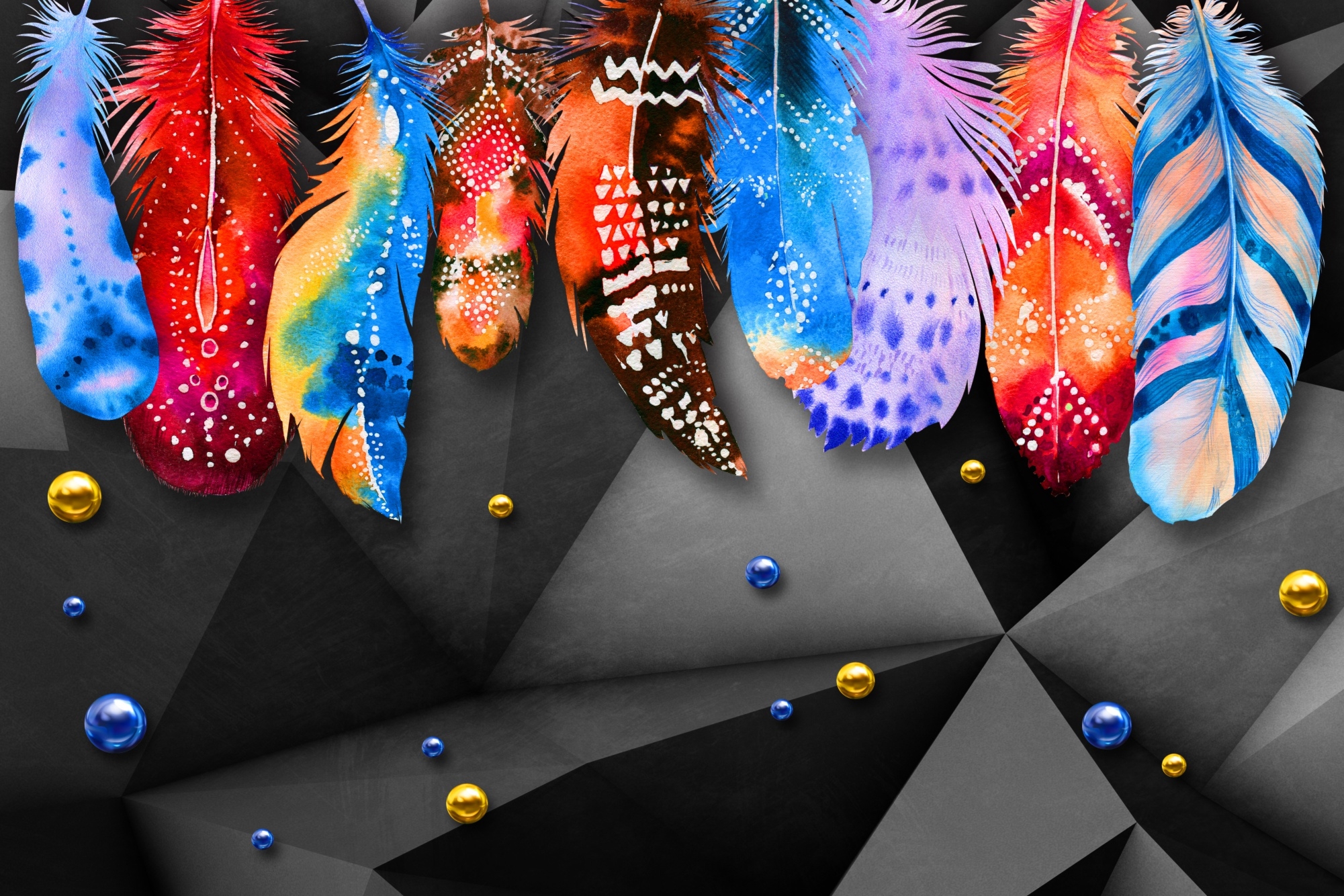 Fototapeta pióra 5386