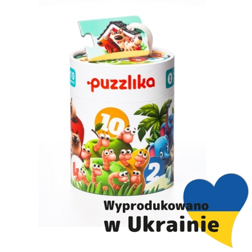 Puzzlika, Puzzle Duo połącz w pary – Nauka liczenia