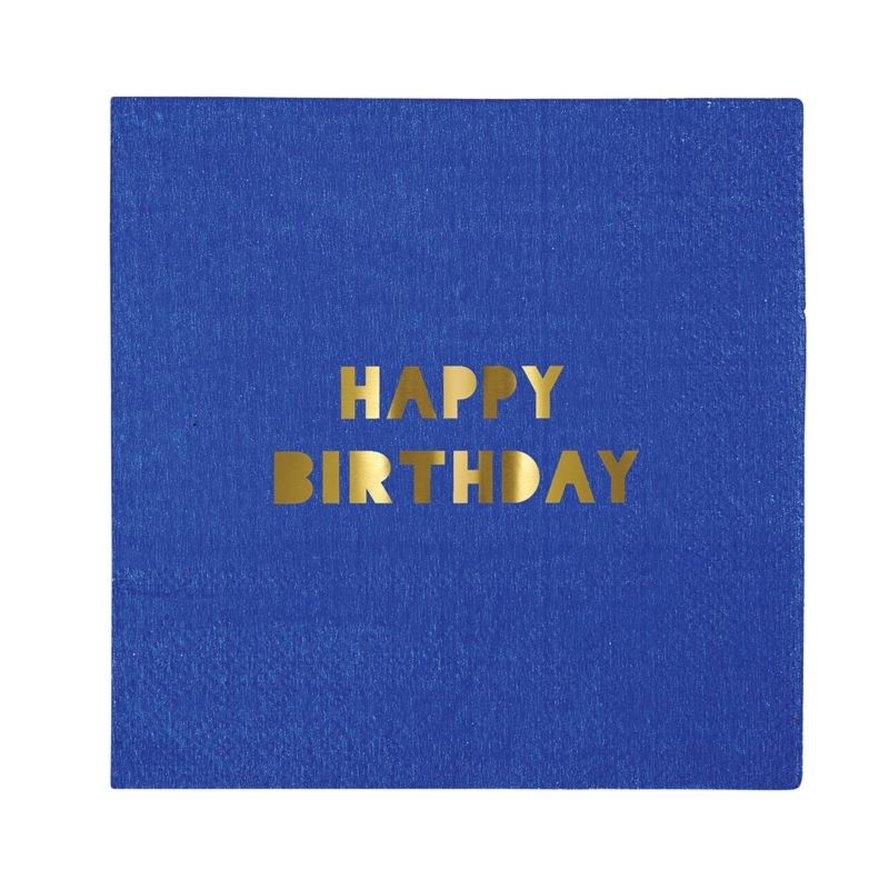 Serwetki Meri Meri – happy birthday (16 szt.)