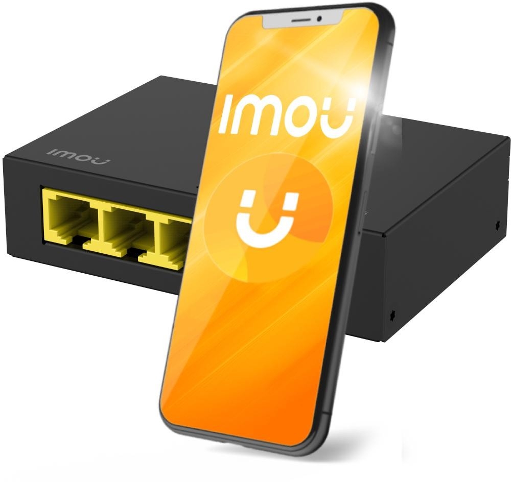 Image of Switch Imou 5-portowy SG105 metalowa obudowa