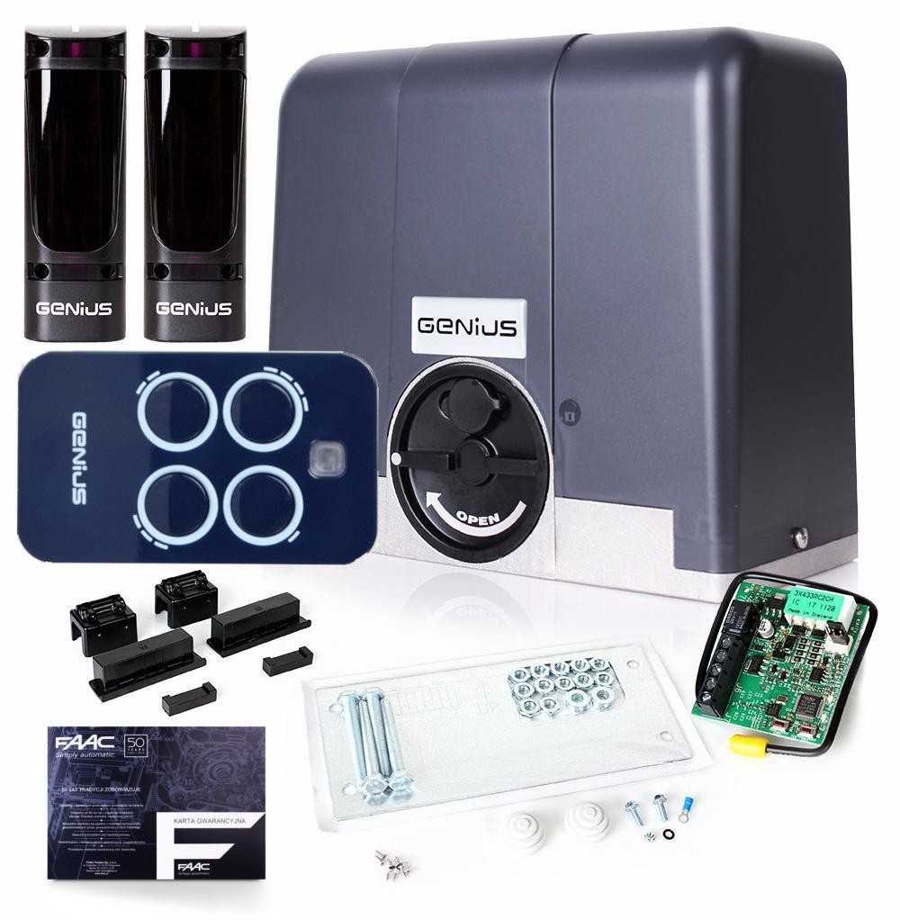 Image of Zestaw Genius Blizzard 500 do 500kg bram przesuwnych
