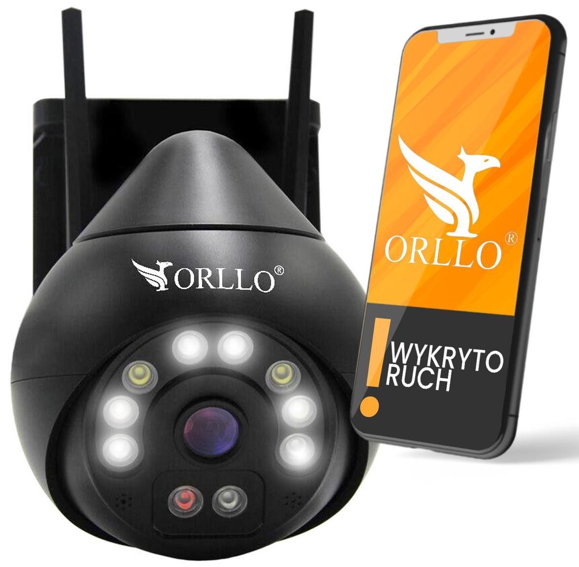 Image of Kamera IP Orllo Z8 Pro WiFi Zewnętrzna Obrotowa Night Color 4MP