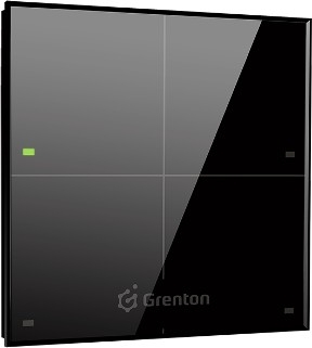 Image of Panel dotykowy TOUCH PANEL 4B czarny Grenton