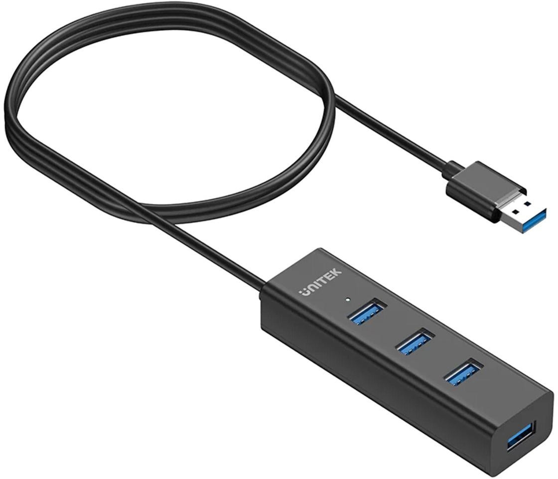 Image of Unitek Aktywny hub USB-A 5Gbps, 4 porty USB-A