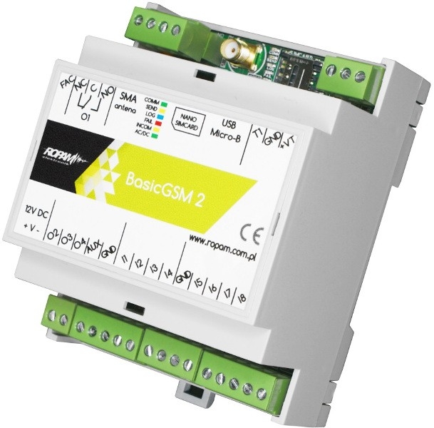 Image of ROPAM MODUŁ BASICGSM-D4M 2 SMA