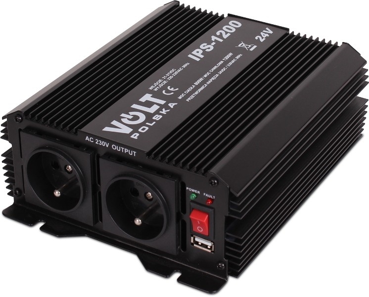 Image of PRZETWORNICA VOLT POLSKA IPS-1200 24V 230V 800/1200W