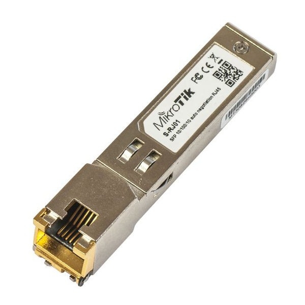 Image of MODUŁ SFP MIKROTIK S-RJ01 10/100/1000M