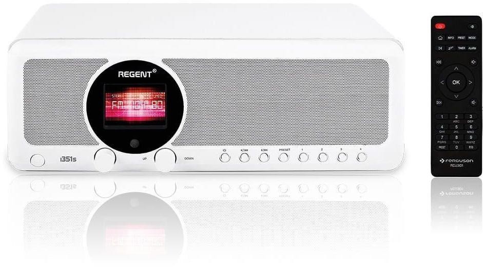 Image of Radio internetowe Ferguson REGENT i351s Białe - WIFI/DAB+/FM/USB/BT/Spotify